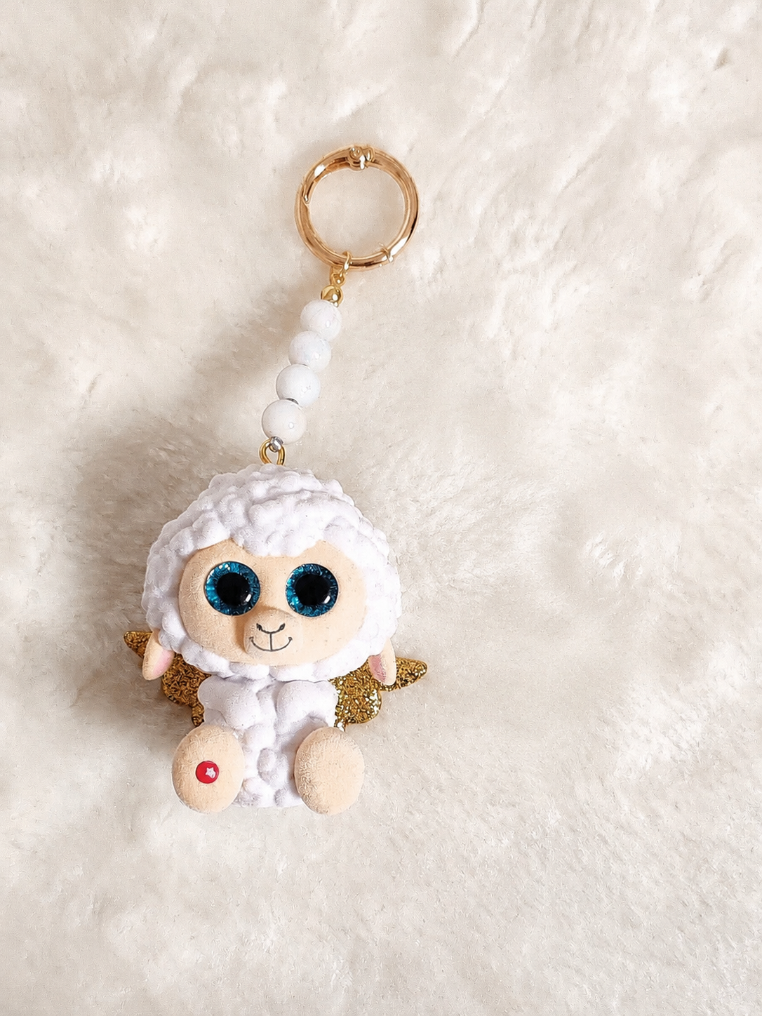 Schaf Charm Anhänger – Handmade