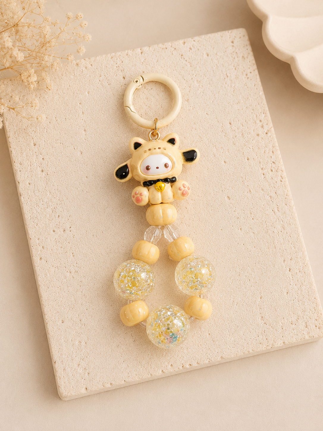 Handgefertigter Kawaii Taschen- & Schlüsselanhänger