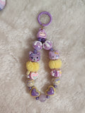 Sweet Bear Dream Charm – Handgefertigter Kawaii Schlüsselanhänger