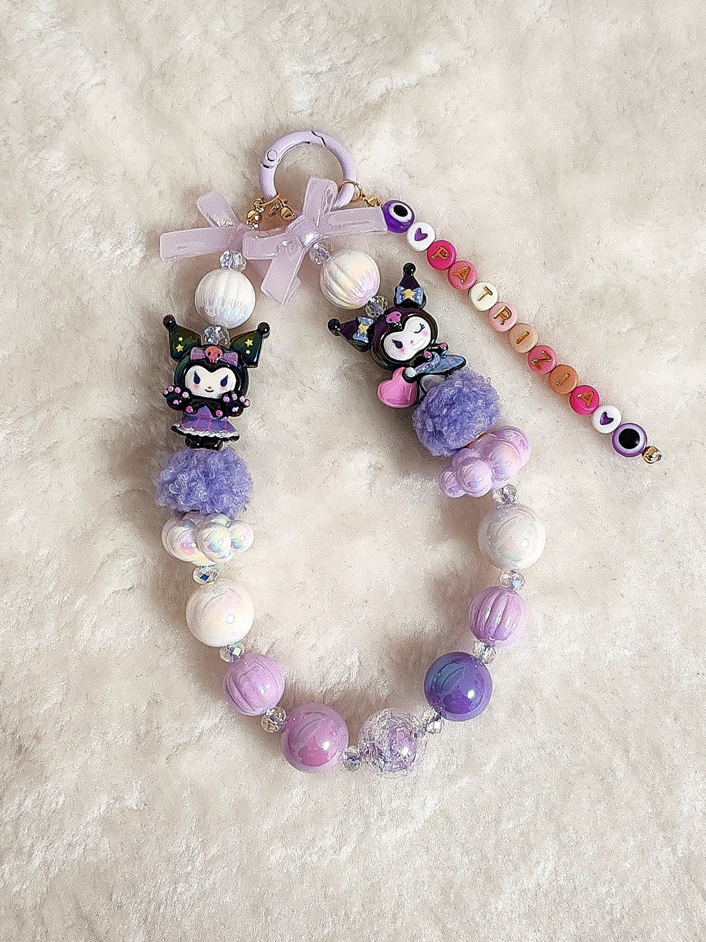 Mystic Kawaii Charm Anhänger – Pastel Goth Edition