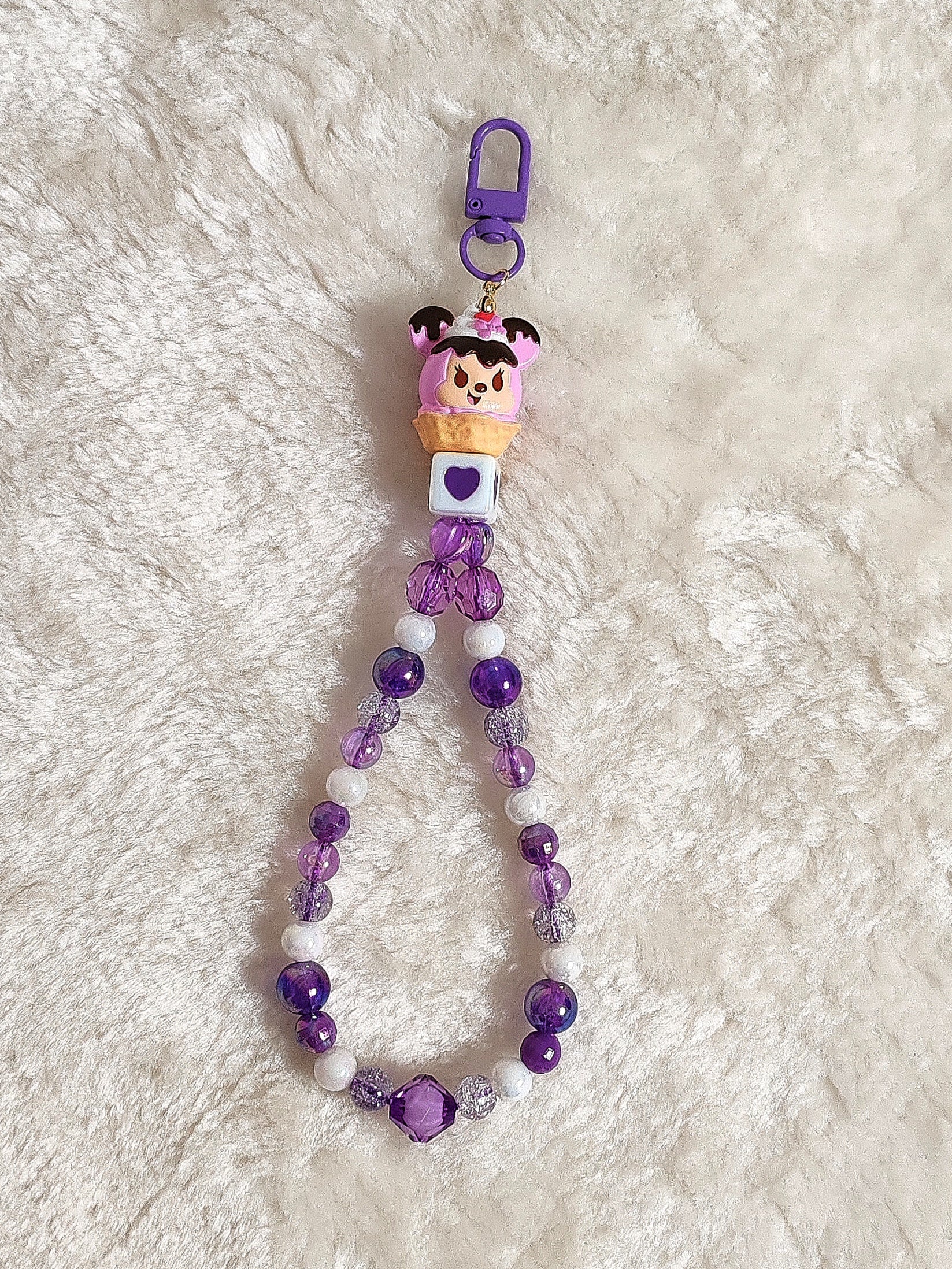 Sweet Ice Cream Charm – Lavender Edition