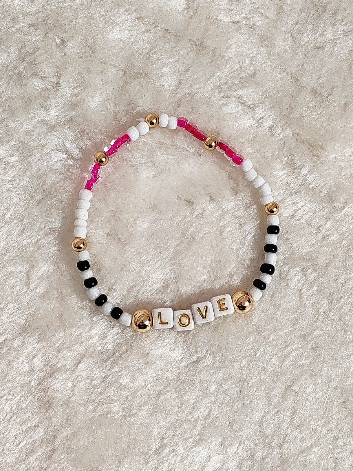 LOVE Statement Armband