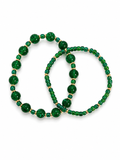 Emerald Luxe Armband Set