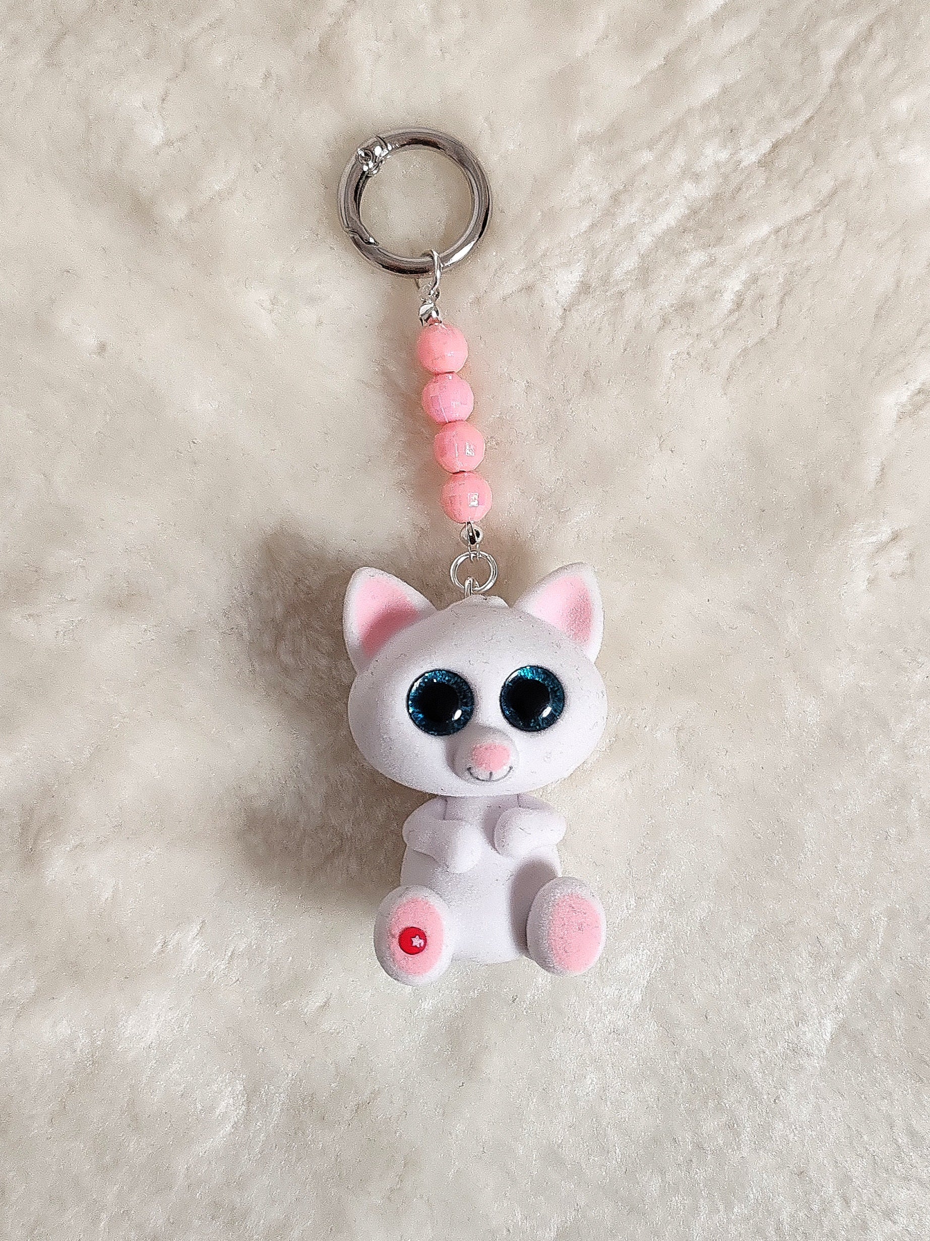 Katzen Charm Anhänger – Handmade