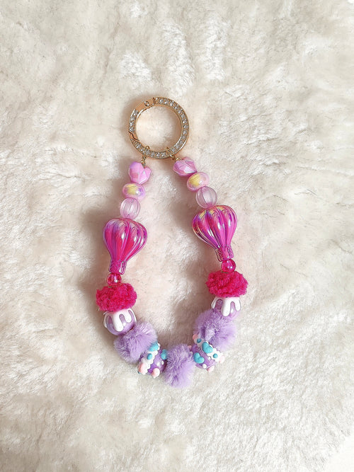 Candy Sky Charm Anhänger – Pink Balloon Edition