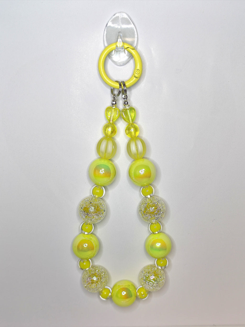Lemon Glow Charm – Handgefertigter Kawaii Schlüsselanhänger