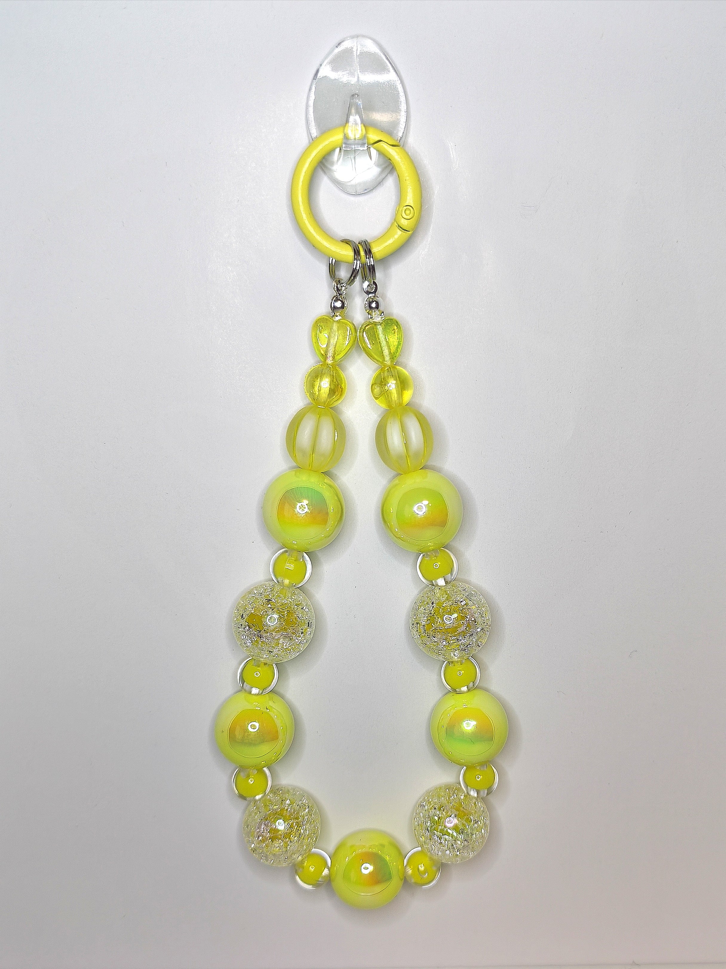 Lemon Glow Charm – Handgefertigter Kawaii Schlüsselanhänger