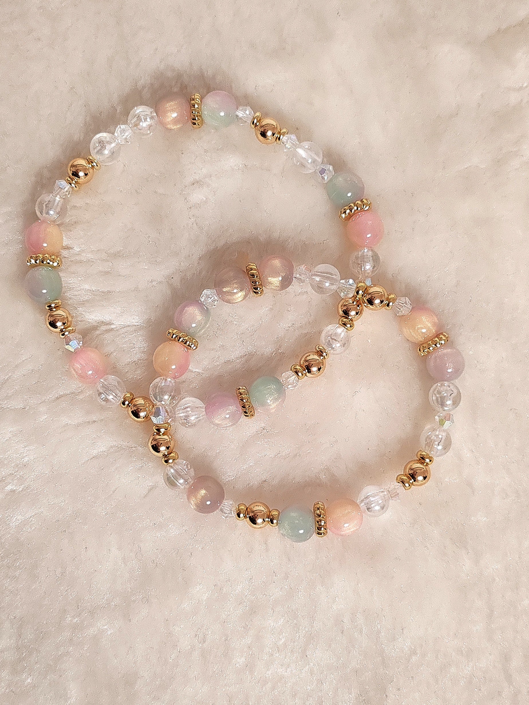 Pastell Glamour Armband