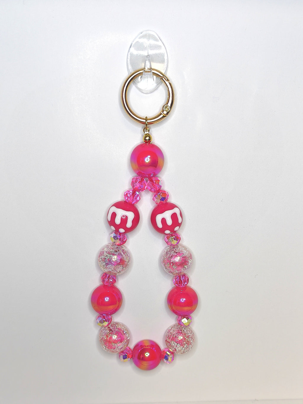 Berry Glaze Charm – Handgefertigter Kawaii Schlüsselanhänger