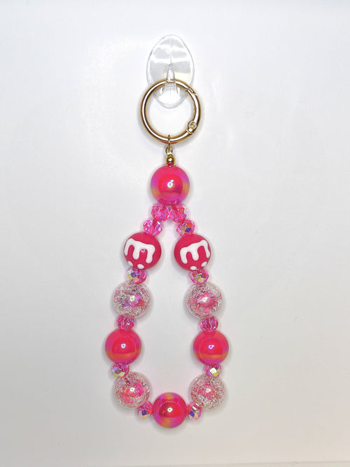 Berry Glaze Charm – Handgefertigter Kawaii Schlüsselanhänger
