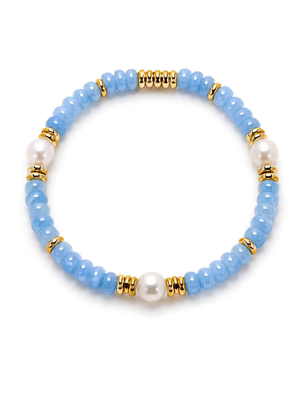 Sky Pearl Armband