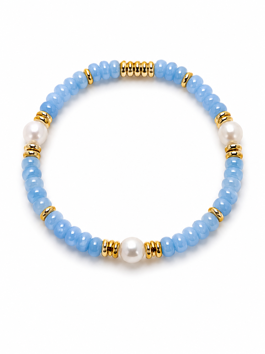 Sky Pearl Armband