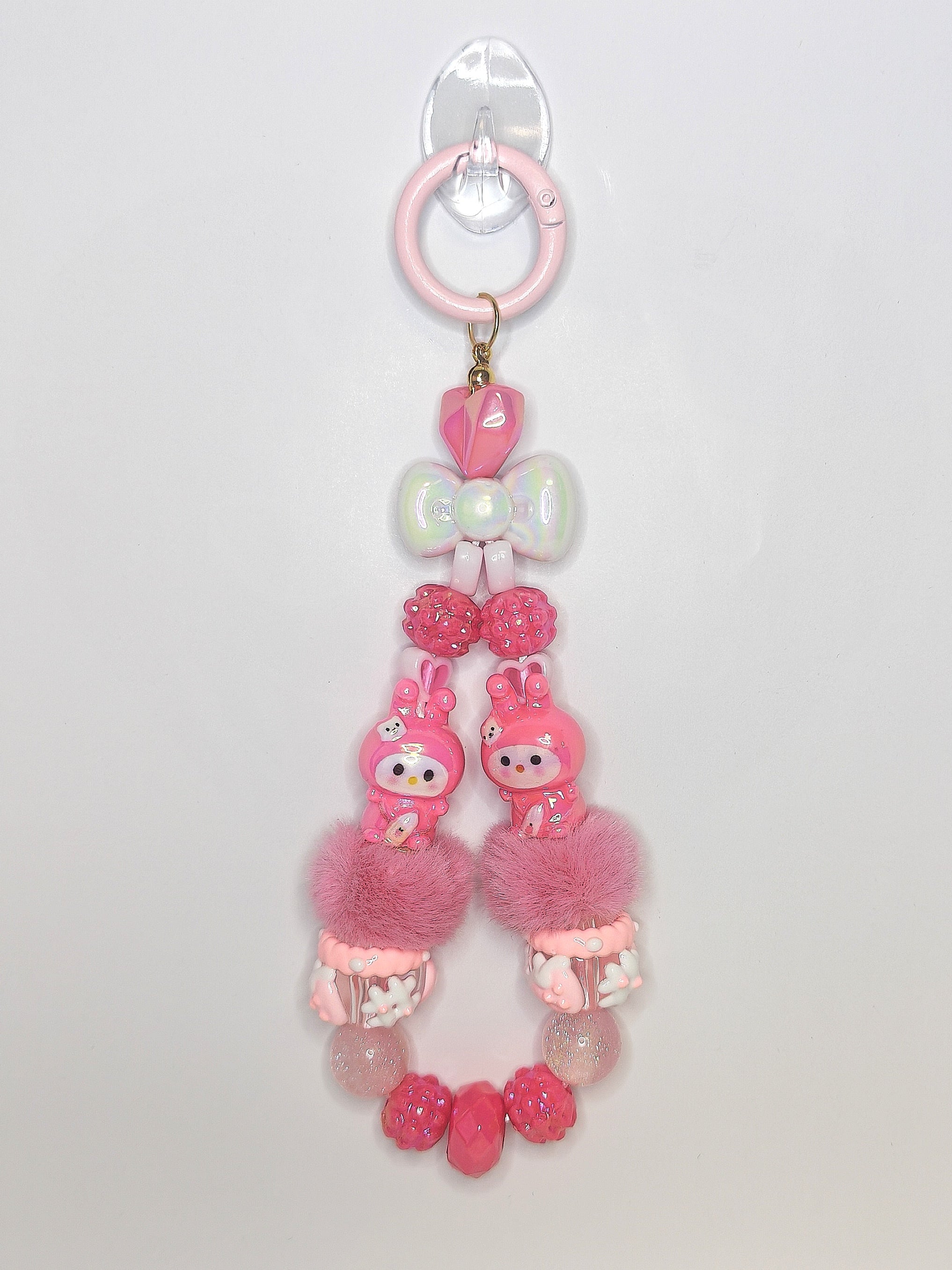 My Melody Sweet Charm – Handgefertigter Kawaii Schlüsselanhänger