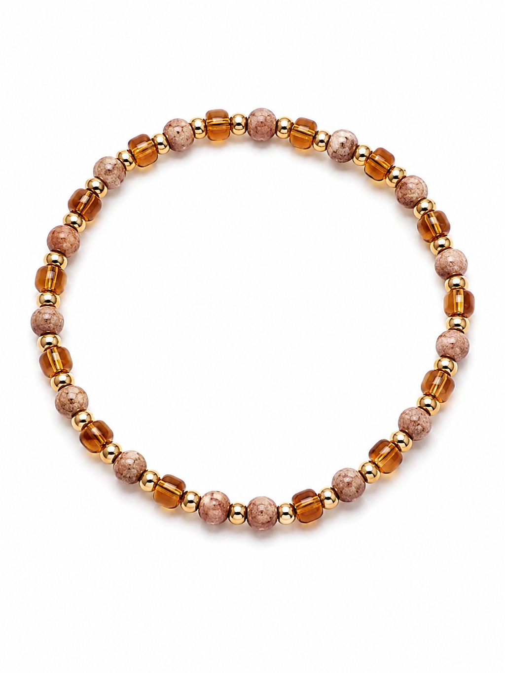 Golden Blush Armband
