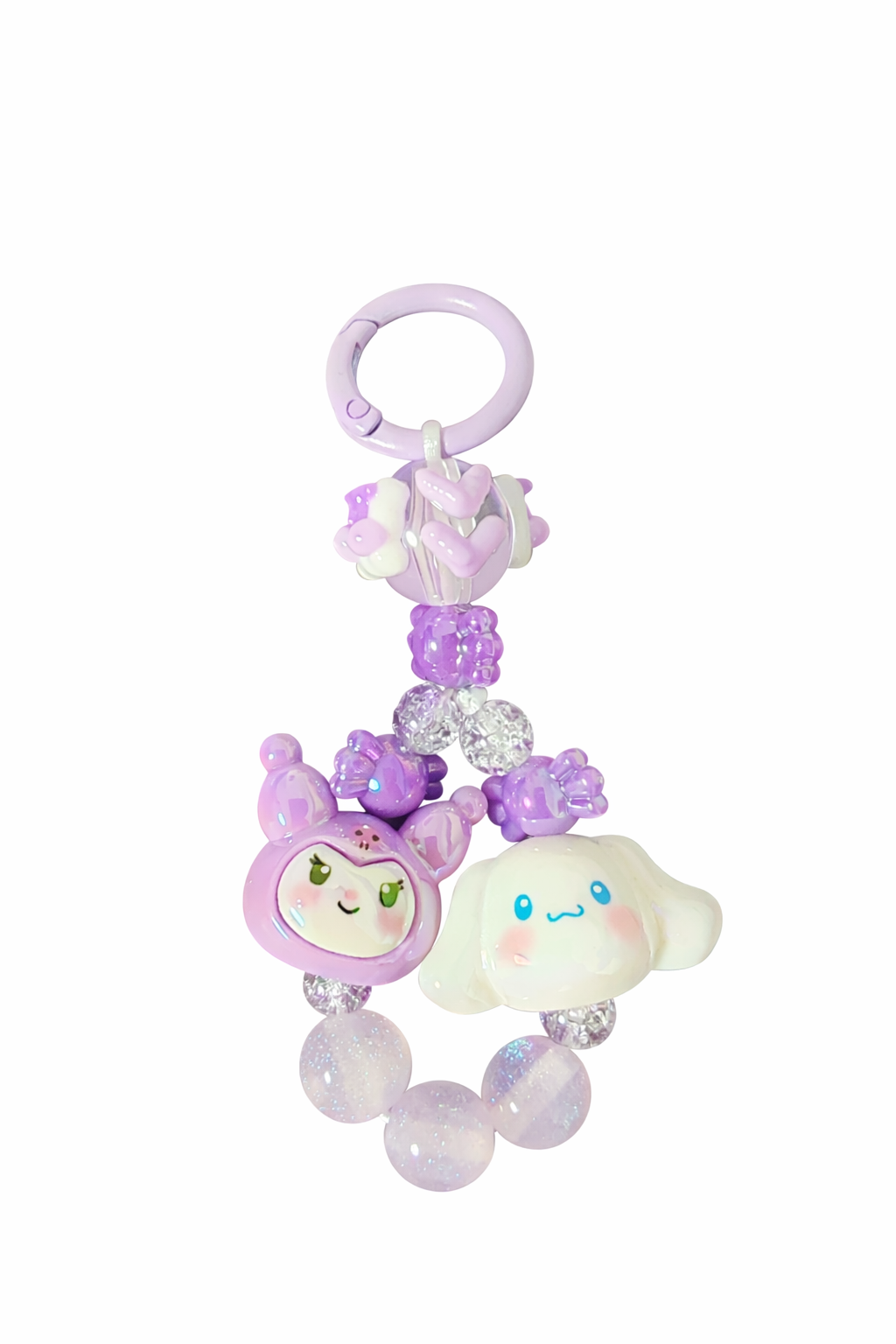 Kawaii Charm Anhänger – Lila Traum Edition
