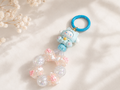 Snow Dream Charm – Handgefertigter Taschen- & Schlüsselanhänger
